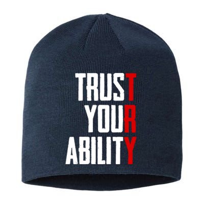 Trust Your Ability Try Sustainable Beanie