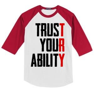 Trust Your Ability Try Kids Colorblock Raglan Jersey