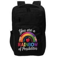 Teacher You are a rainbow of possibilities Teaching Impact Tech Backpack