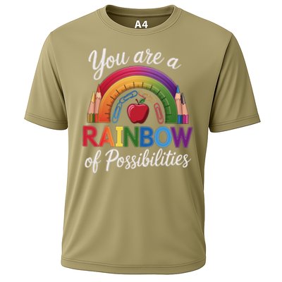 Teacher You are a rainbow of possibilities Teaching Performance Shirt