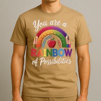Teacher You are a rainbow of possibilities Teaching T-Shirt