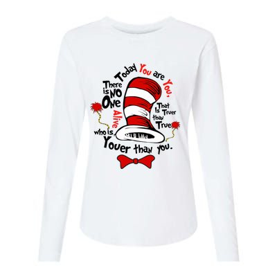 Today You Are You There Is No One Alive Who Is Truer Than You Womens Cotton Relaxed Long Sleeve T-Shirt