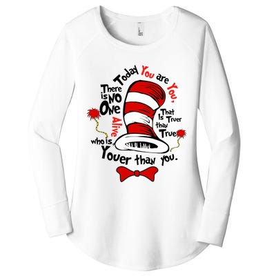 Today You Are You There Is No One Alive Who Is Truer Than You Women's Perfect Tri Tunic Long Sleeve Shirt