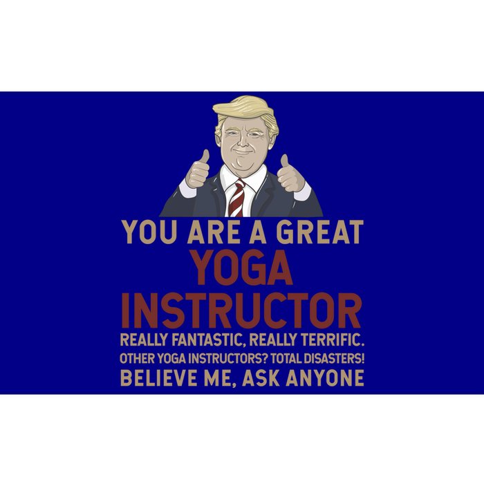 Trump You Are A Great Great Yoga Instructor Cool Gift Bumper Sticker