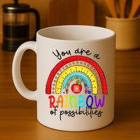 Teacher You are a rainbow of possibilities Mug