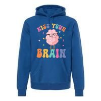 Teacher Your Brain Student Cute Funny Back To School Gift Premium Hoodie