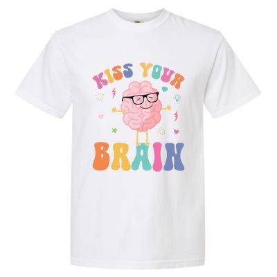 Teacher Your Brain Student Cute Funny Back To School Gift Garment-Dyed Heavyweight T-Shirt