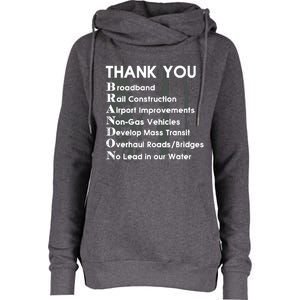 Thank You Broadband Rail Construction Airport Improvements Nongas Vehicles Limi Womens Funnel Neck Pullover Hood