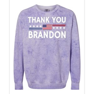 Thank You Brandon Colorblast Crewneck Sweatshirt