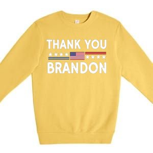 Thank You Brandon Premium Crewneck Sweatshirt