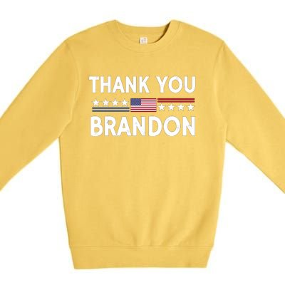 Thank You Brandon Premium Crewneck Sweatshirt