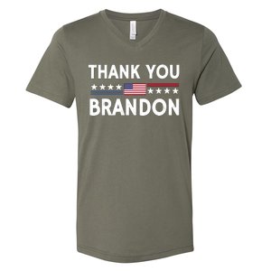 Thank You Brandon V-Neck T-Shirt