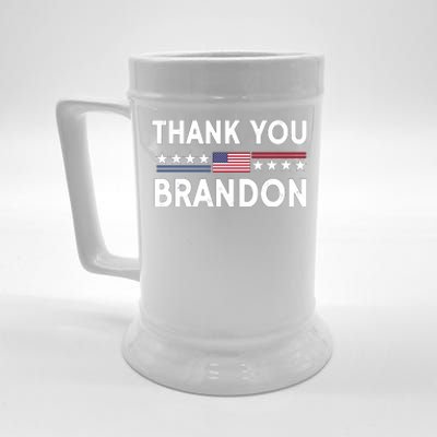 Thank You Brandon Beer Stein