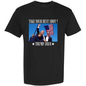 Take Your Best Shot Trump Shot Garment-Dyed Heavyweight T-Shirt