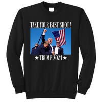 Take Your Best Shot Trump Shot Sweatshirt