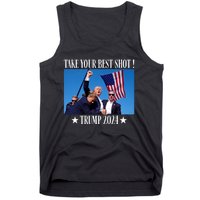 Take Your Best Shot Trump Shot Tank Top