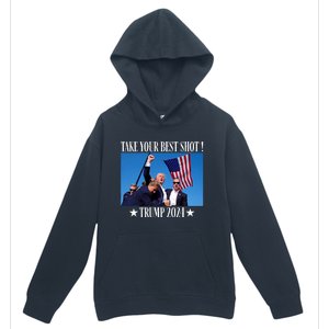 Take Your Best Shot Trump Shot Urban Pullover Hoodie