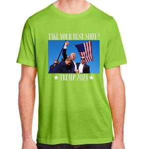 Take Your Best Shot Trump Shot Adult ChromaSoft Performance T-Shirt