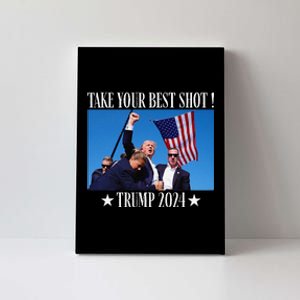 Take Your Best Shot Trump Shot Canvas