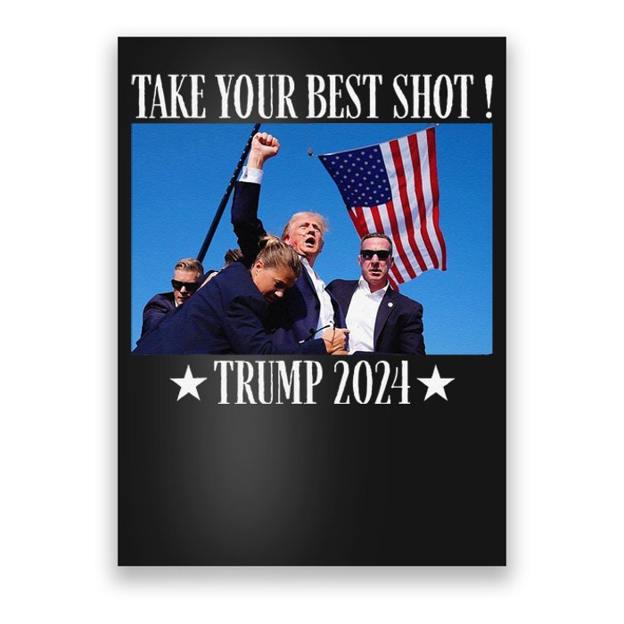 Take Your Best Shot Trump Shot Poster