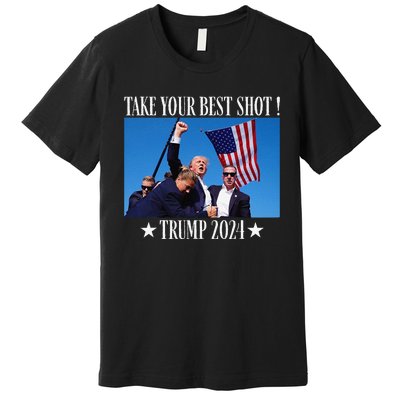 Take Your Best Shot Trump Shot Premium T-Shirt