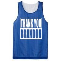 Thank You Brandon Mesh Reversible Basketball Jersey Tank