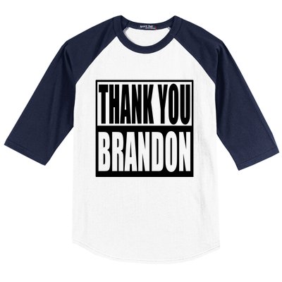 Thank You Brandon Baseball Sleeve Shirt