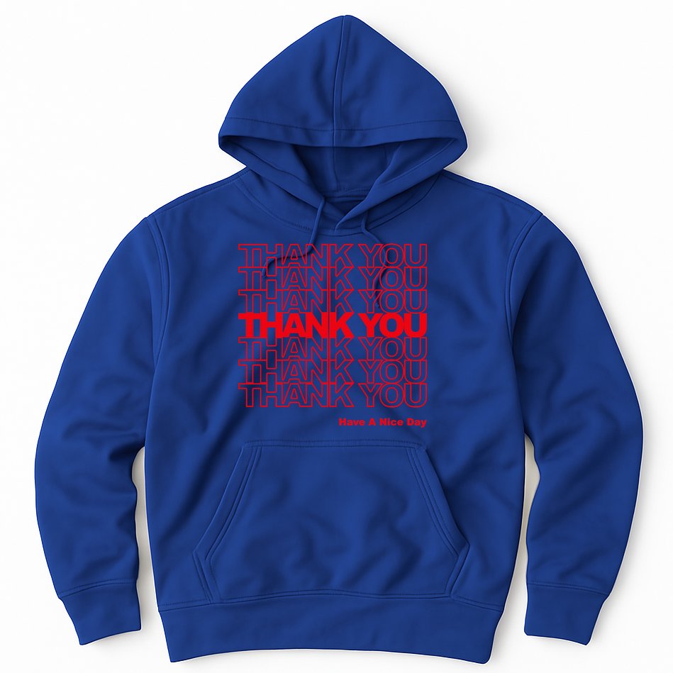 Thank You Bag Gift Hoodie