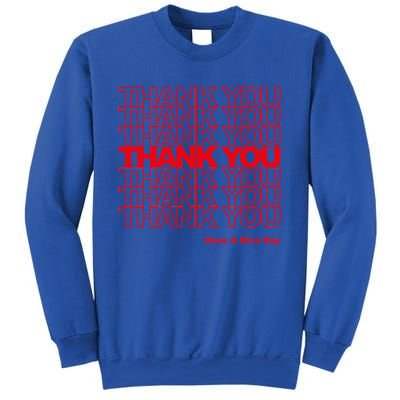 Thank You Bag Gift Sweatshirt