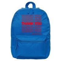 Thank You Bag Gift 16 in Basic Backpack