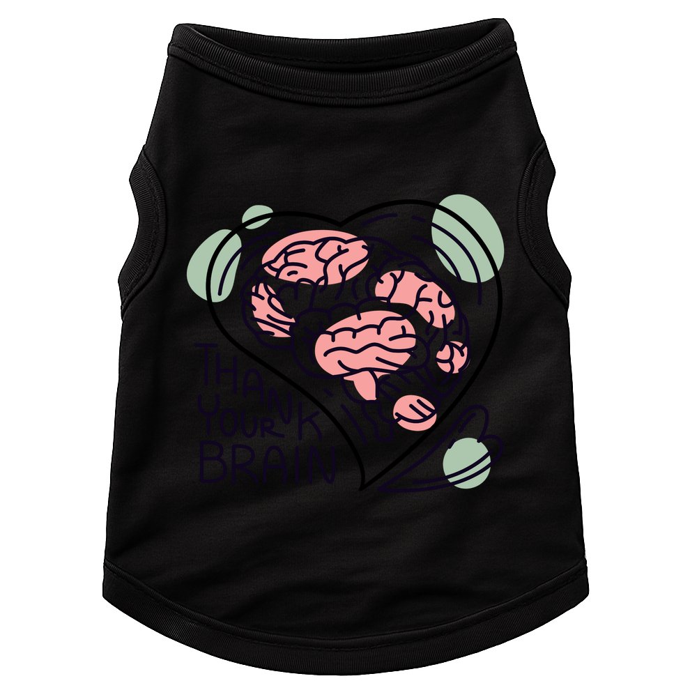 Thank Your Brain Mental Health Doggie Tank