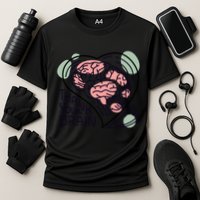 Thank Your Brain Mental Health Cooling Performance Crew T-Shirt