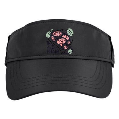 Thank Your Brain Mental Health Adult Drive Performance Visor