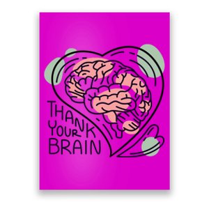 Thank Your Brain Mental Health Poster