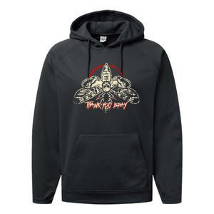 Thank You Bray Bray Wyatt Wrestling Fan Performance Fleece Hoodie