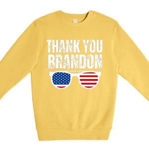 Thank You Brandon Premium Crewneck Sweatshirt