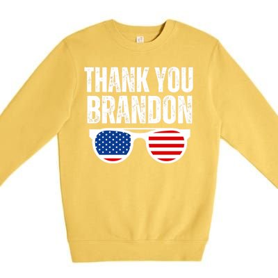 Thank You Brandon Premium Crewneck Sweatshirt