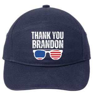 Thank You Brandon 7-Panel Snapback Hat