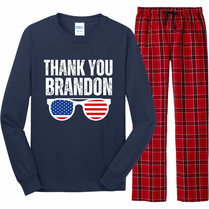 Thank You Brandon Long Sleeve Pajama Set