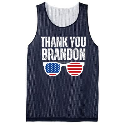 Thank You Brandon Mesh Reversible Basketball Jersey Tank