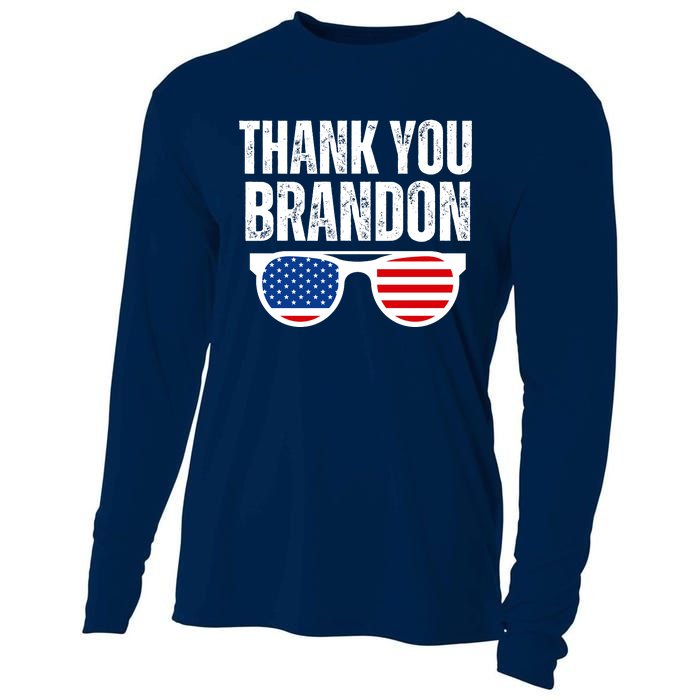 Thank You Brandon Cooling Performance Long Sleeve Crew