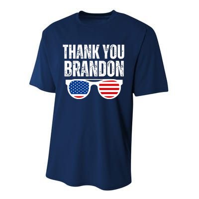 Thank You Brandon Performance Sprint T-Shirt