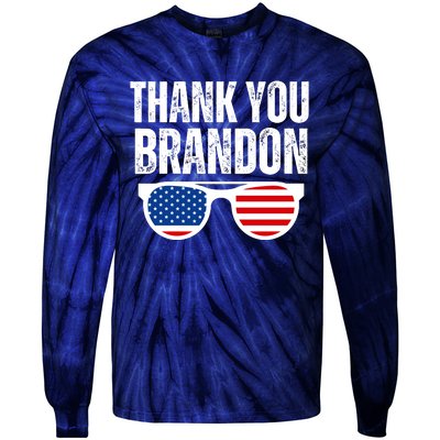 Thank You Brandon Tie-Dye Long Sleeve Shirt