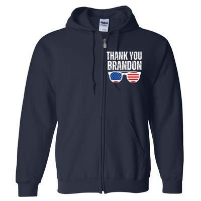 Thank You Brandon Full Zip Hoodie