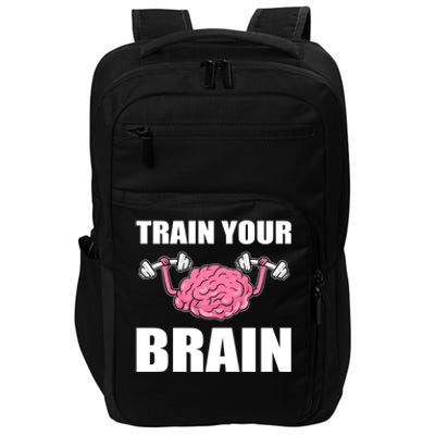 Train Your Brain Neurologist Gift Impact Tech Backpack