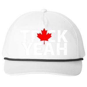 Truck Yeah Candian Snapback Five-Panel Rope Hat