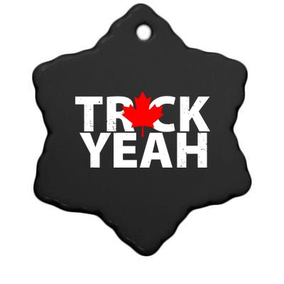 Truck Yeah Candian Ceramic Star Ornament