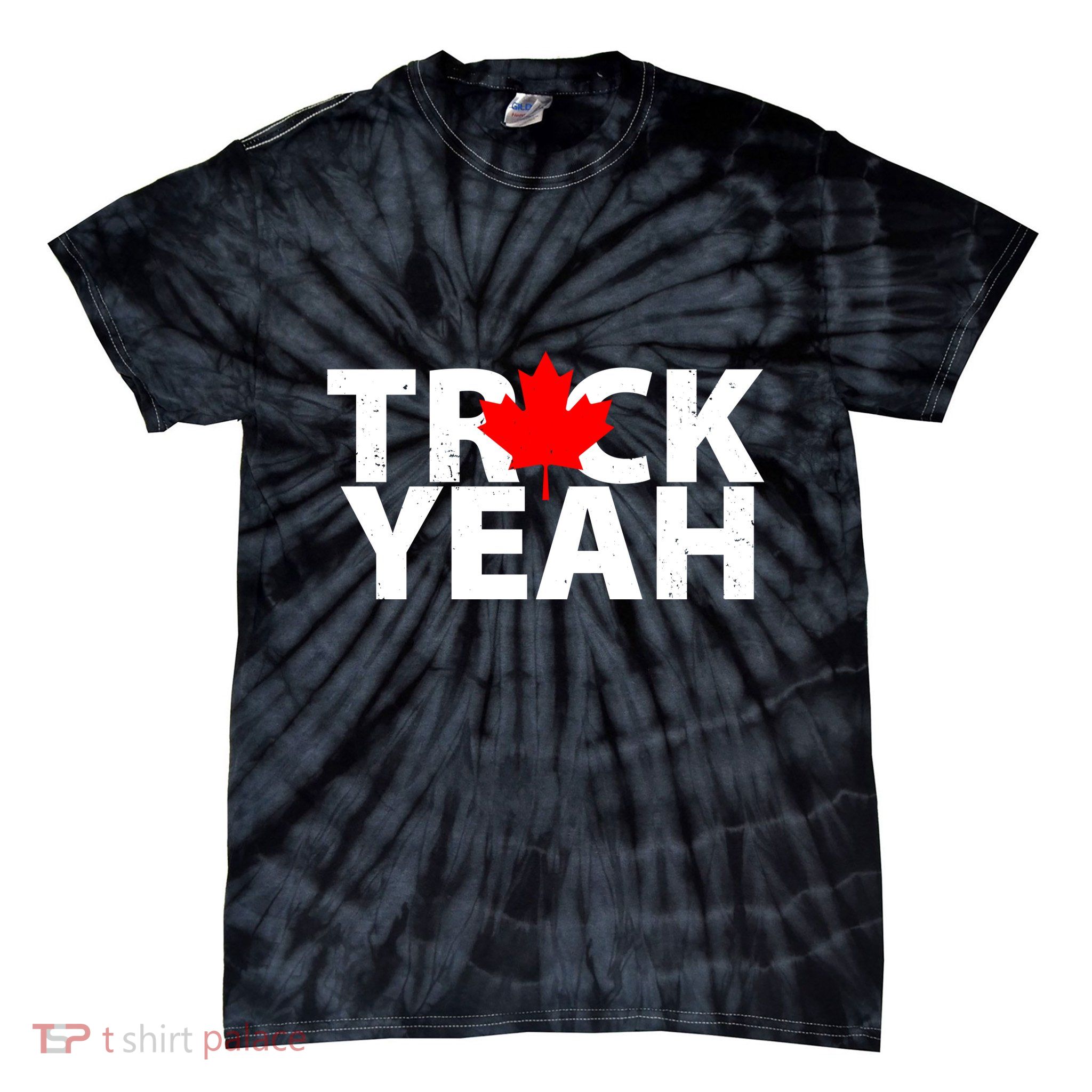 Truck Yeah Candian Tie-Dye T-Shirt
