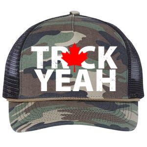 Truck Yeah Candian Retro Rope Trucker Hat Cap