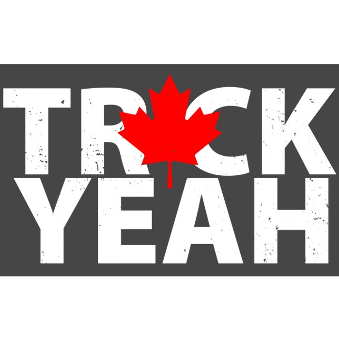 Truck Yeah Candian Bumper Sticker